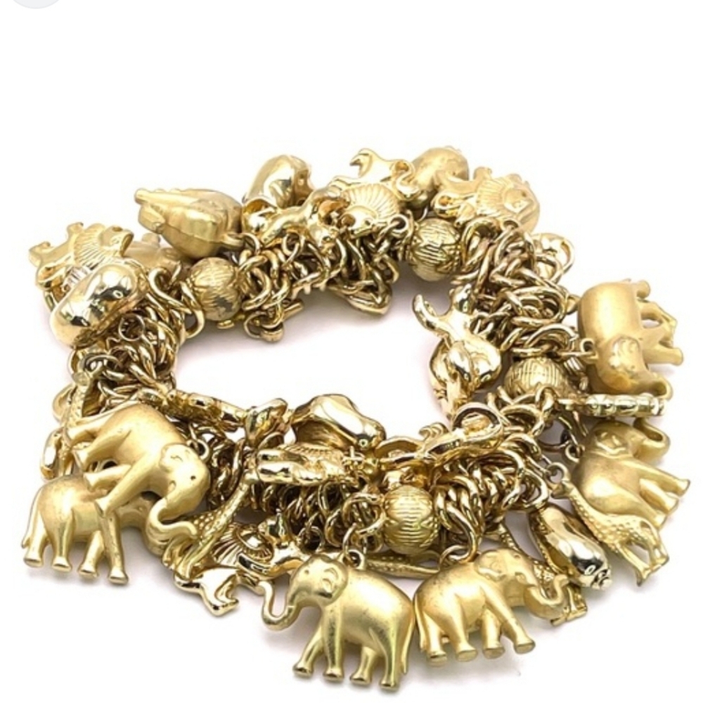 Jungle Safari Charm Bracelet